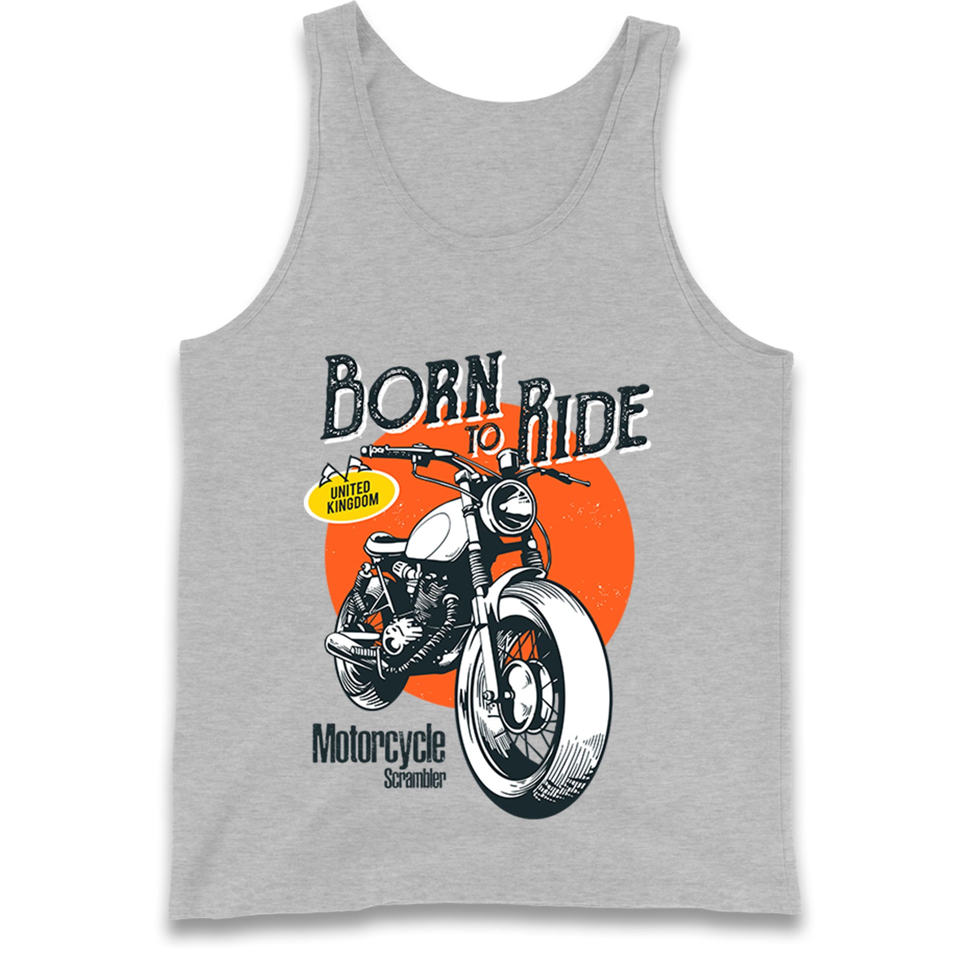 Born To Ride UK Tank Top