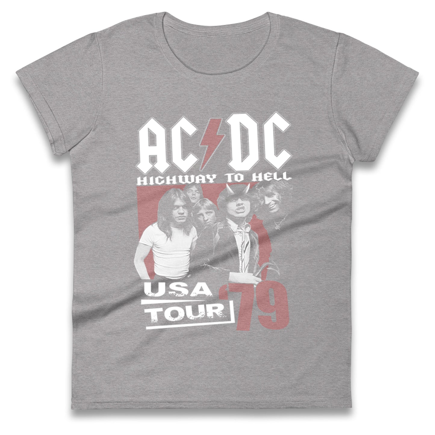Highway To Hell Tour Ladies T Shirt