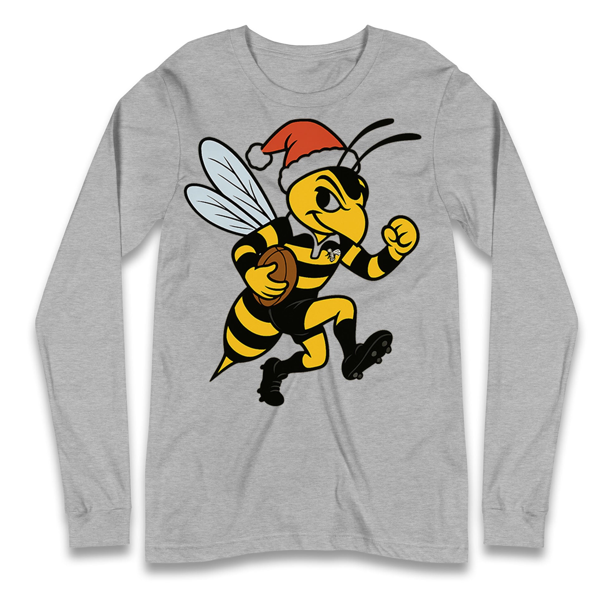 Wasps Rugby Christmas Longsleeve T Shirt