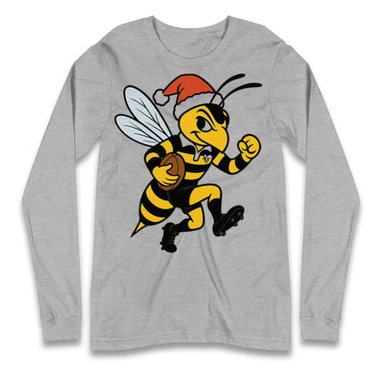 Wasps Rugby Christmas Longsleeve T Shirt