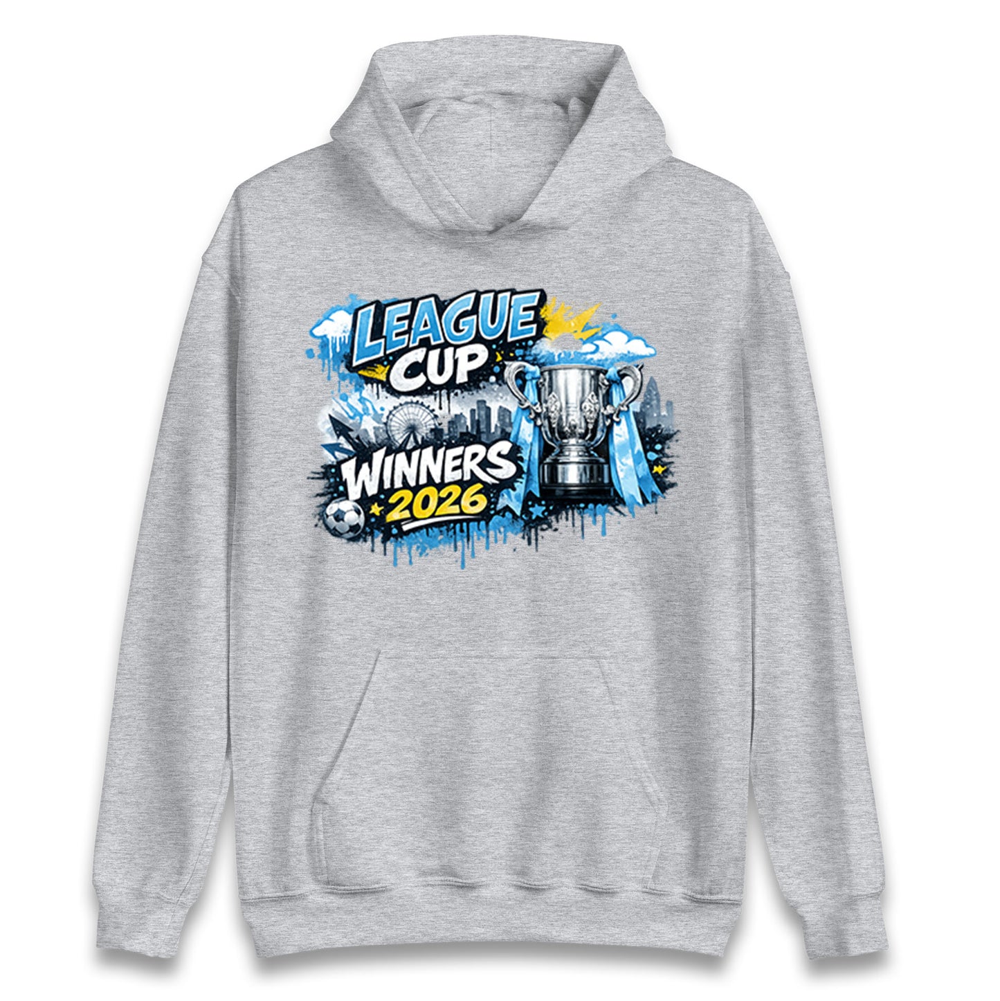 Man City League Cup Winners 2026 Hoodie