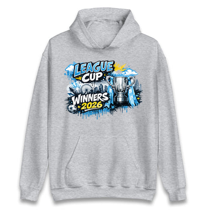 Man City League Cup Winners 2026 Hoodie