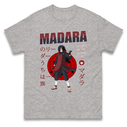 naruto shippuden madara uchiha t shirt