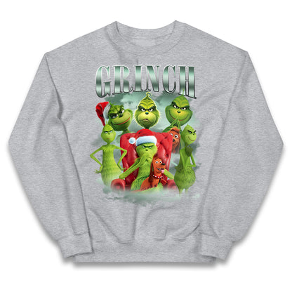 grinch christmas kids jumper