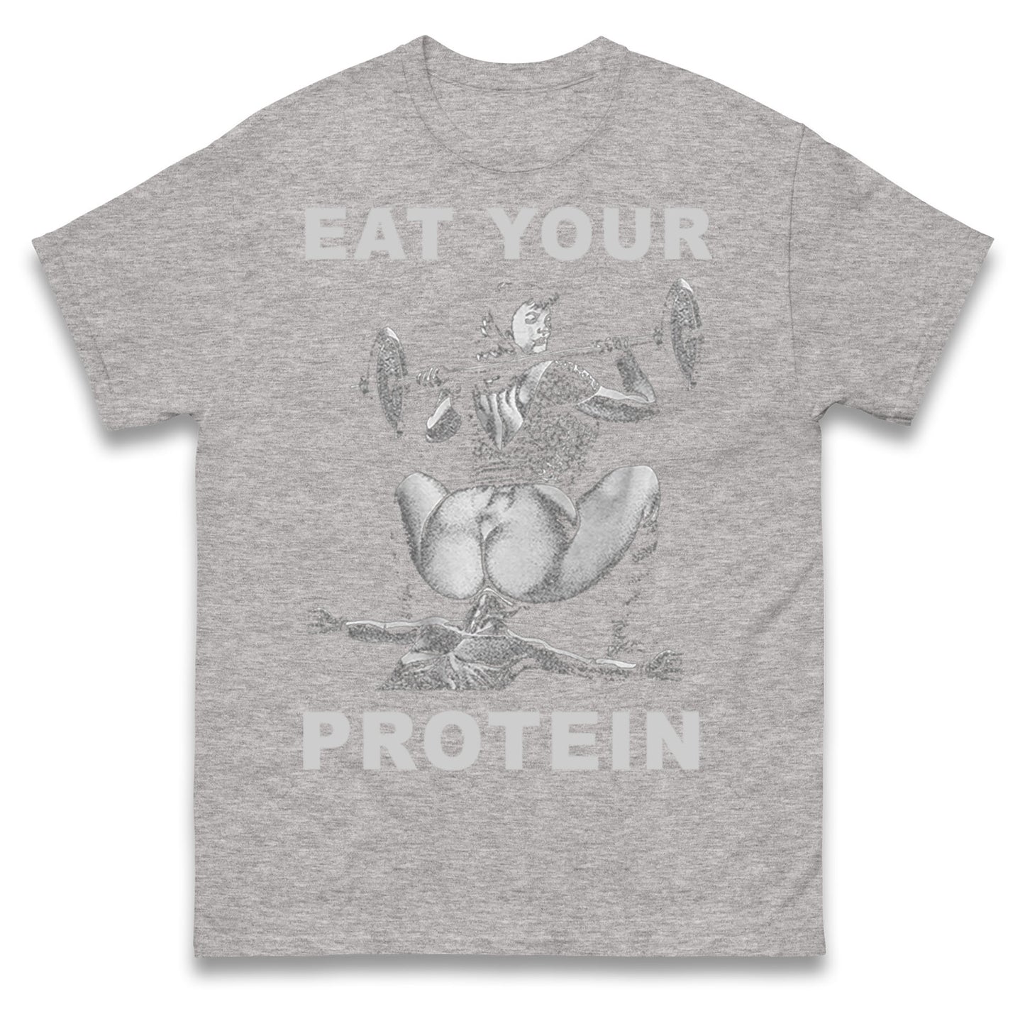 Breakfast Of Champions Eat Your Protein SarcasticT Shirt