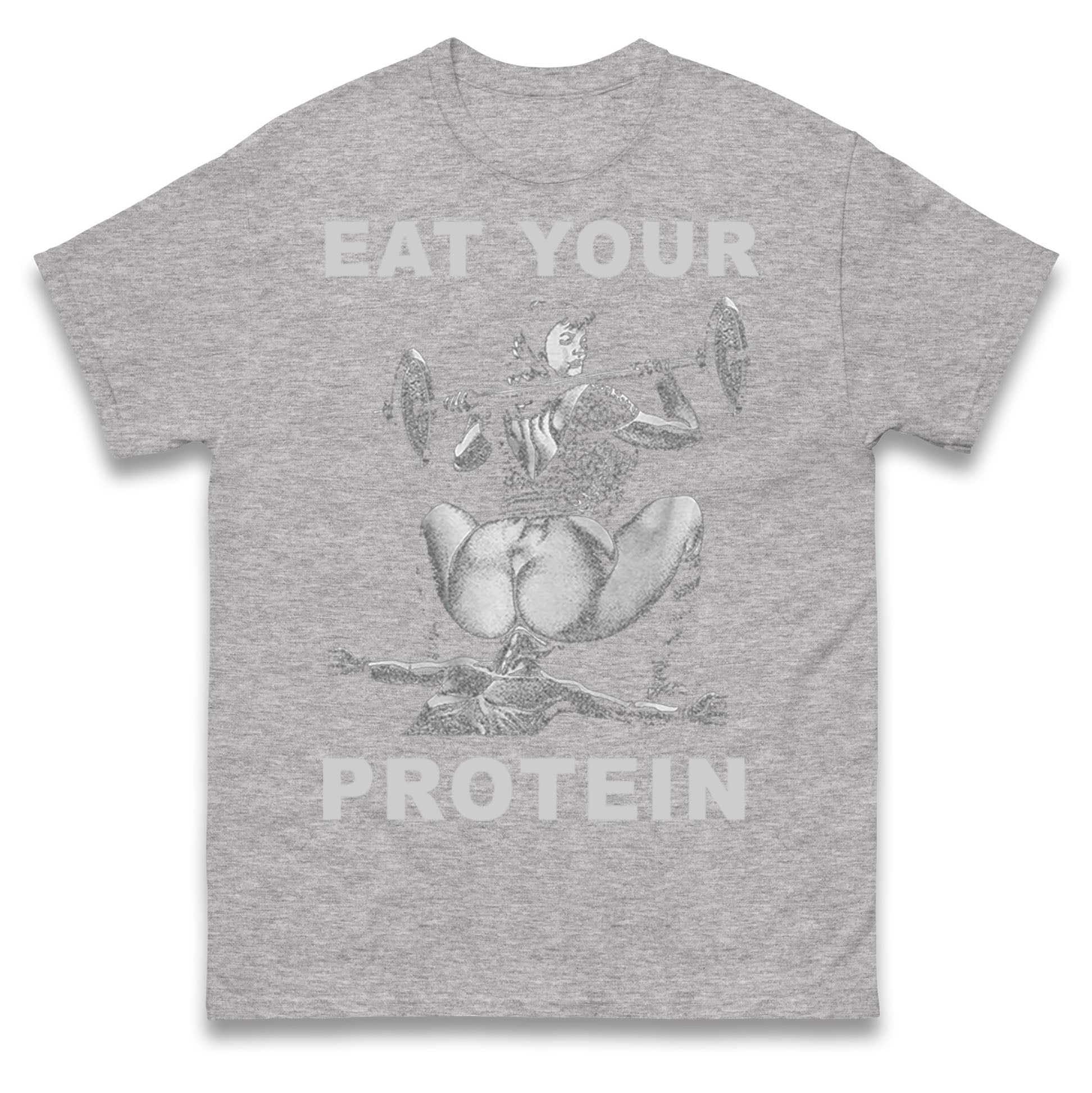 Breakfast Of Champions Eat Your Protein SarcasticT Shirt