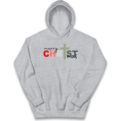 Christ Christmas Kids Hoodie