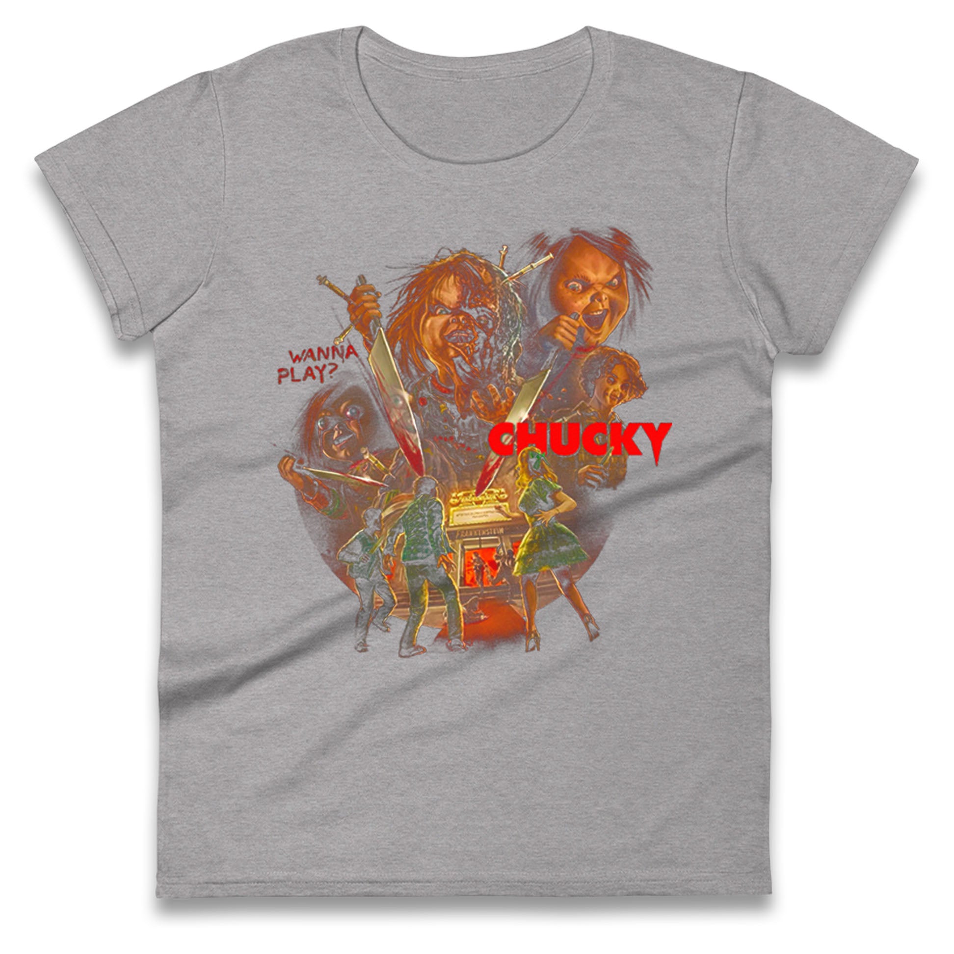 Chucky Ladies T Shirt 