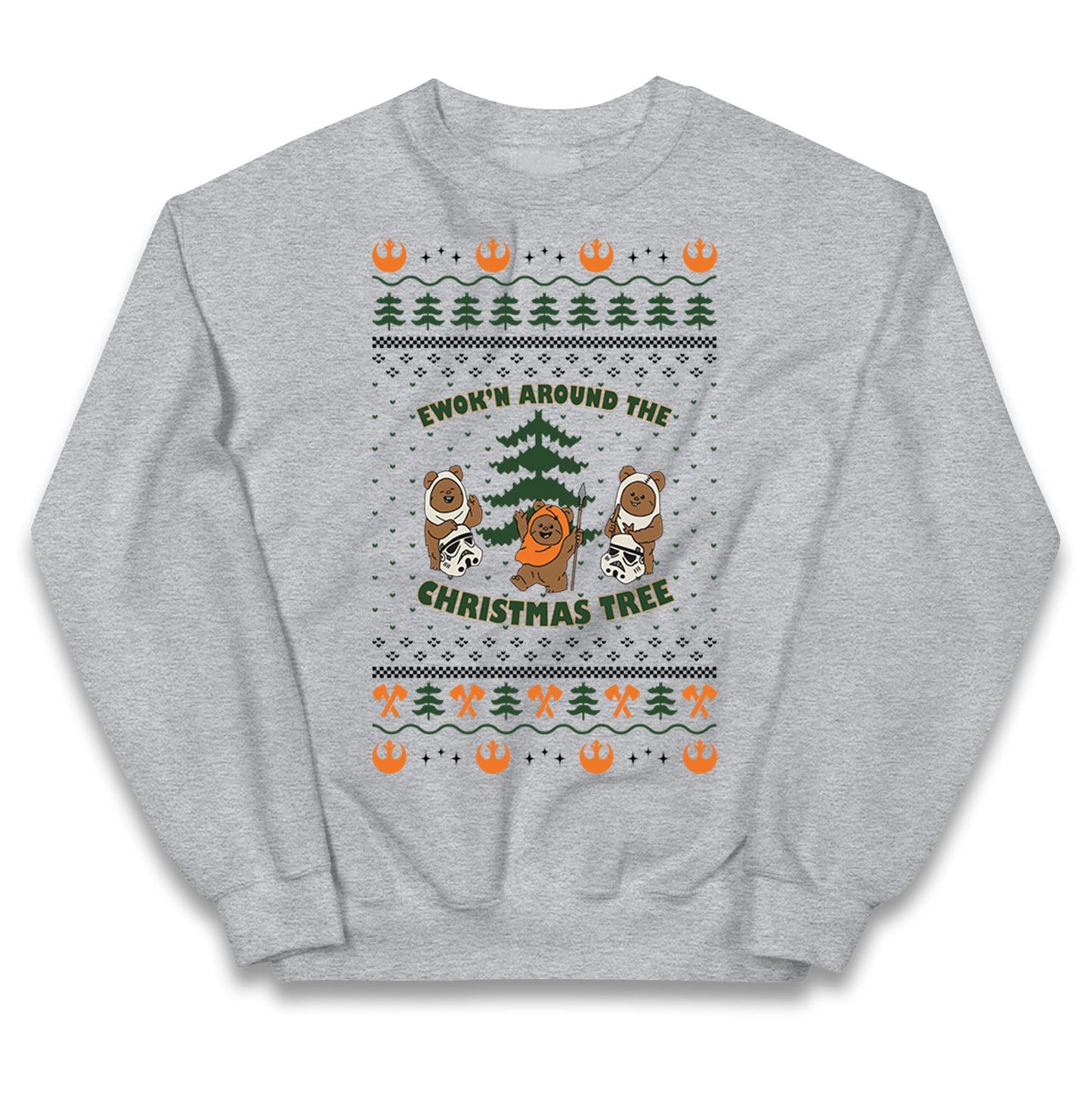 Star Wars Ewoks Christmas Kids Jumper
