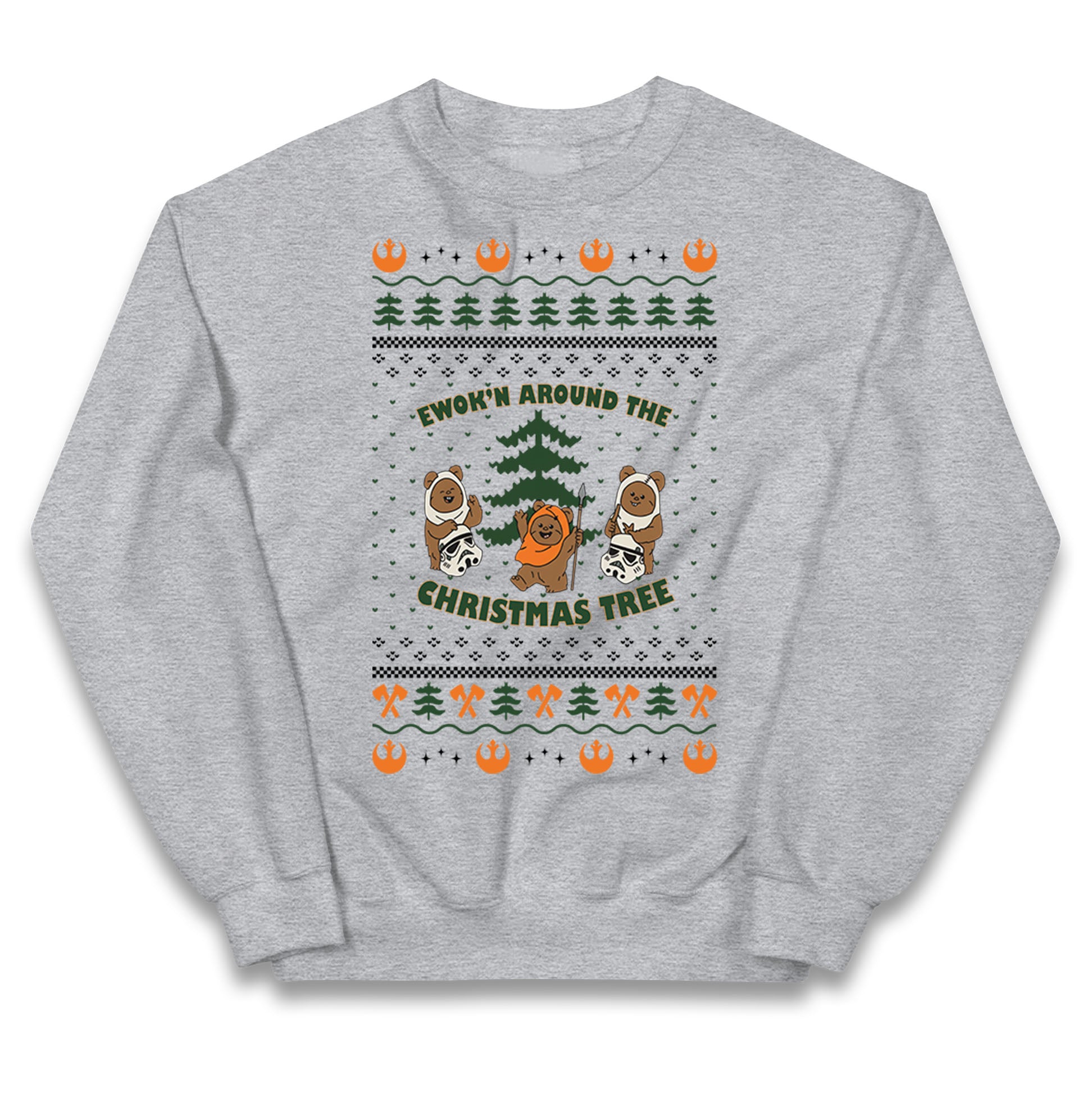 Star Wars Ewoks Christmas Kids Jumper