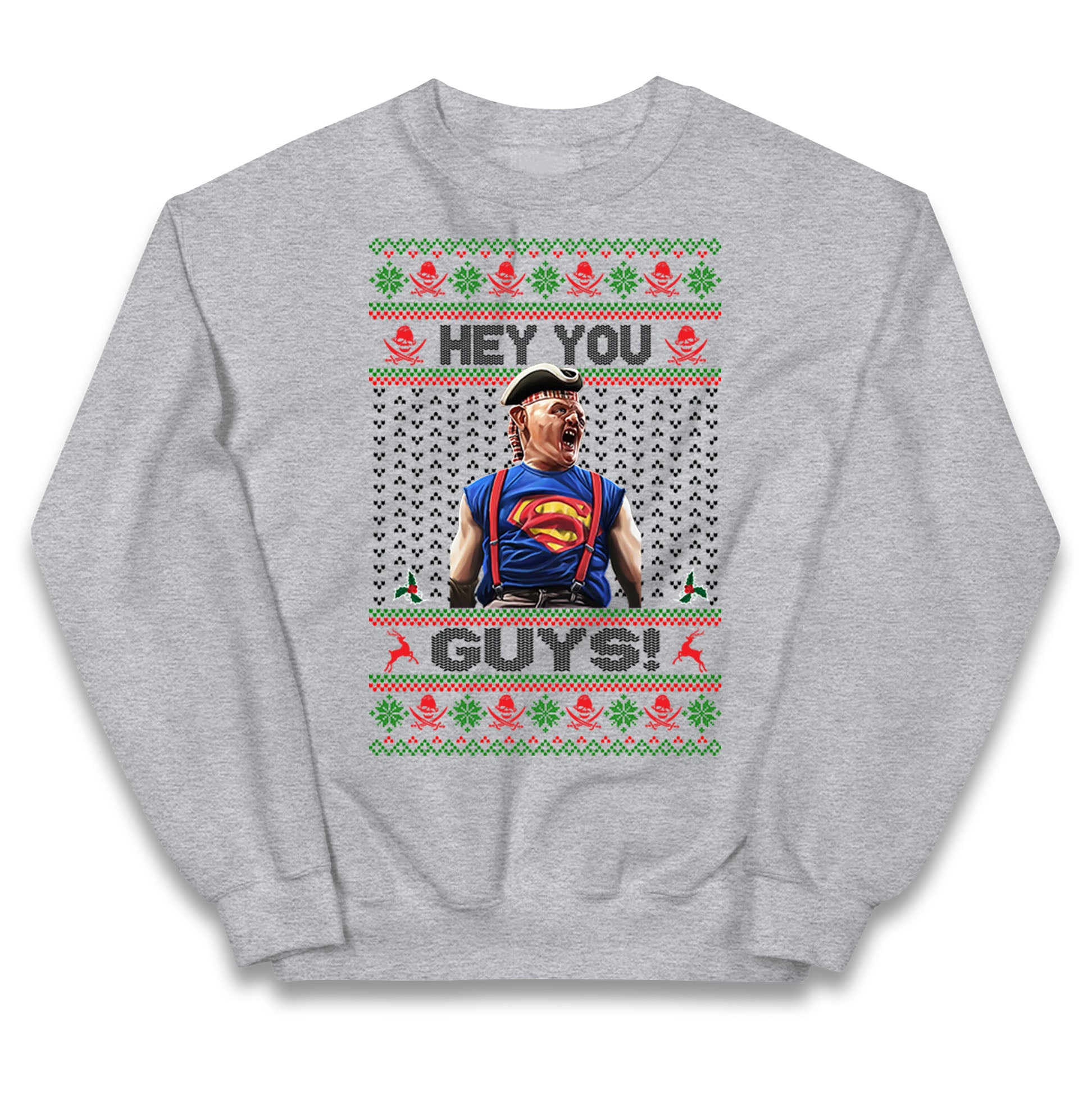 Goonies Sloth Christmas Kids Jumper