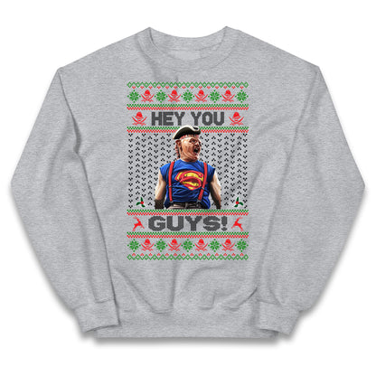 Goonies Sloth Christmas Kids Jumper