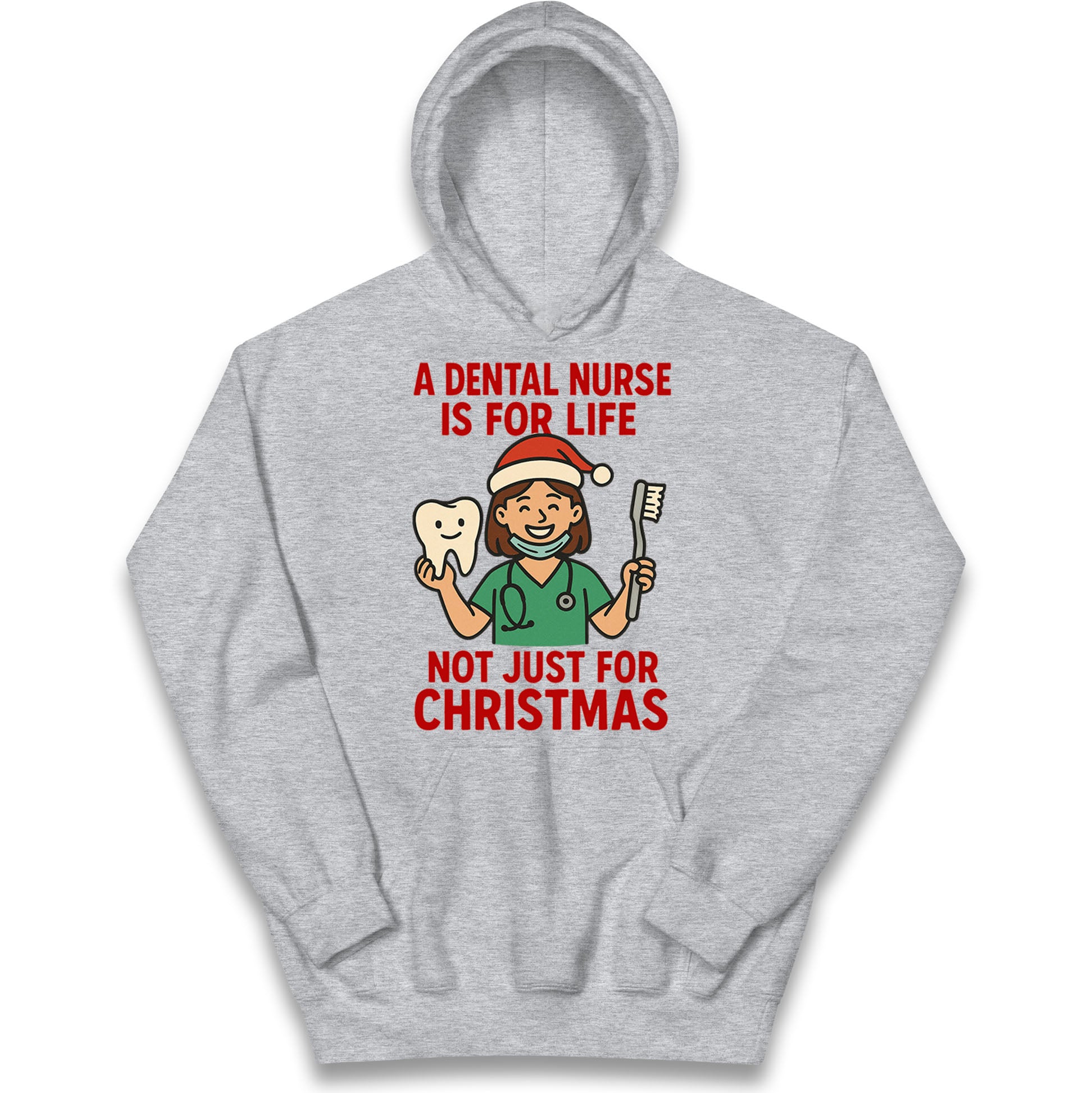 Dental Nurse Christmas Kids Hoodie