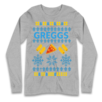 Greggs Christmas Longsleeve T Shirt