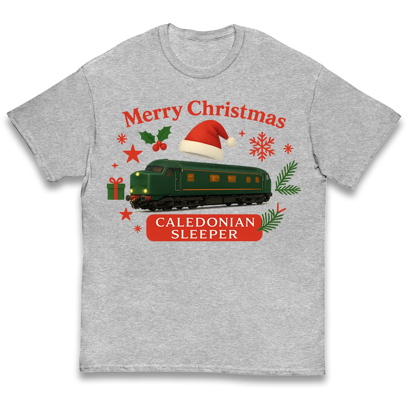 Caladonian Sleeper Christmas Kids T Shirt