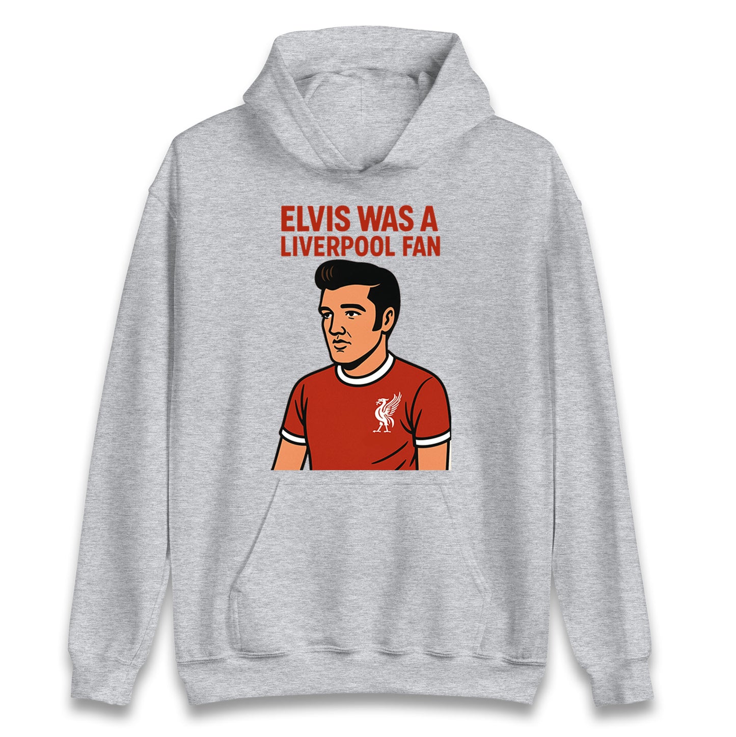 Elvis Presley Liverpool Football Hoodie