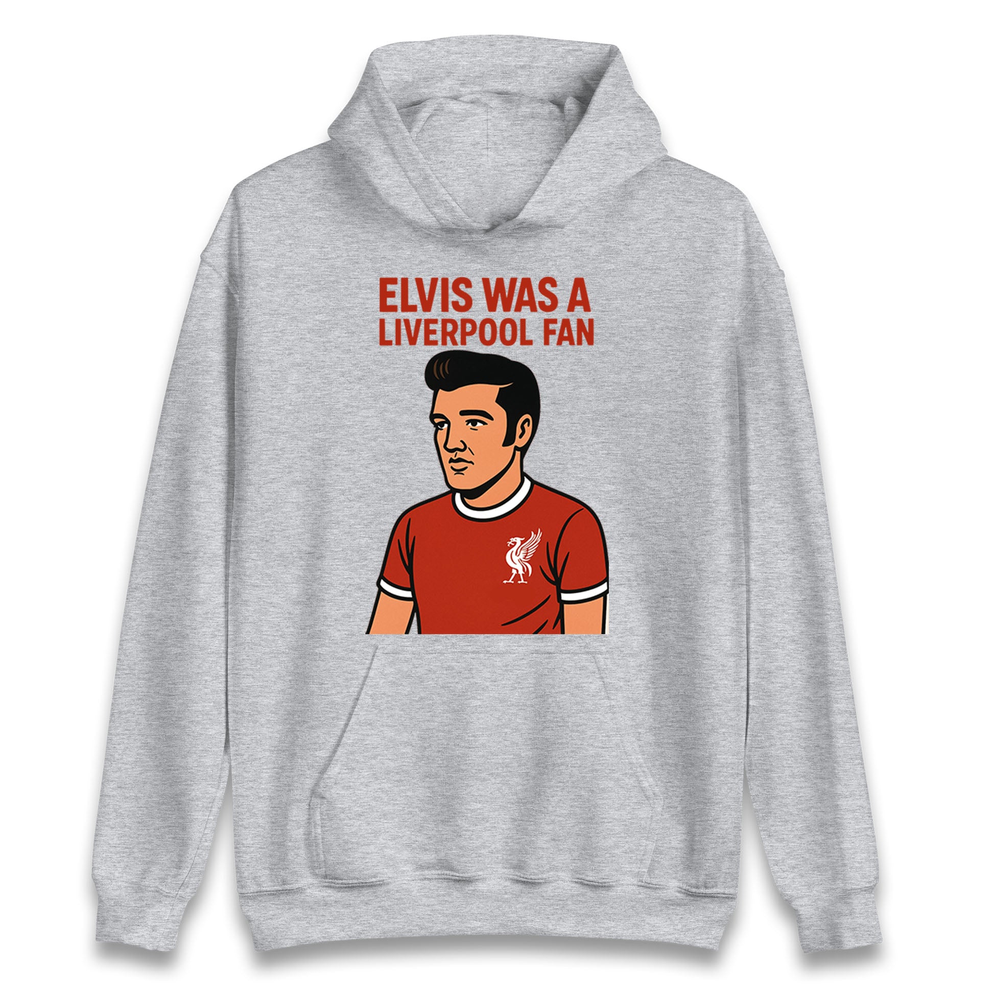 Elvis Presley Liverpool Football Hoodie