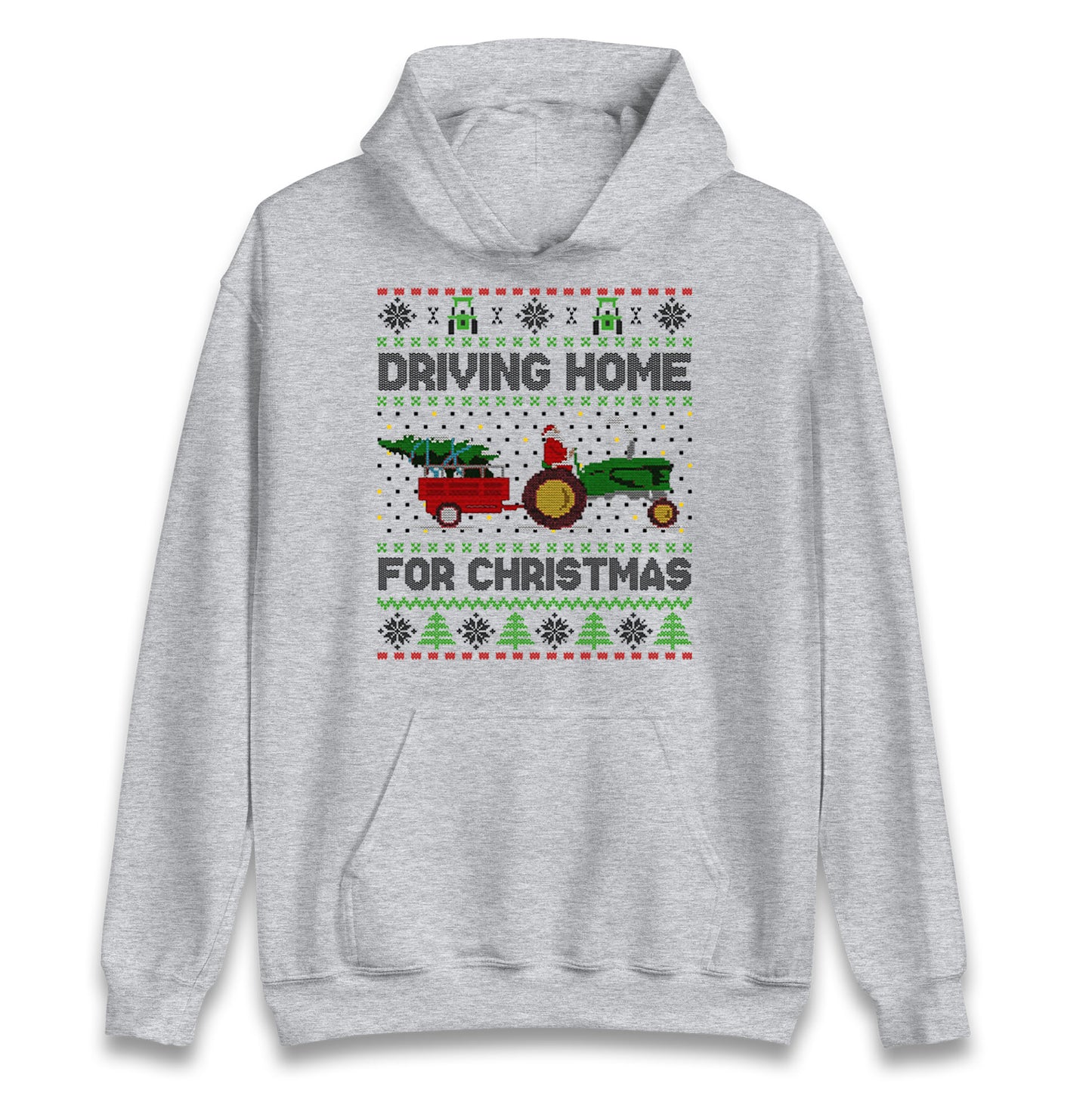 John Deere Christmas Hoodie 