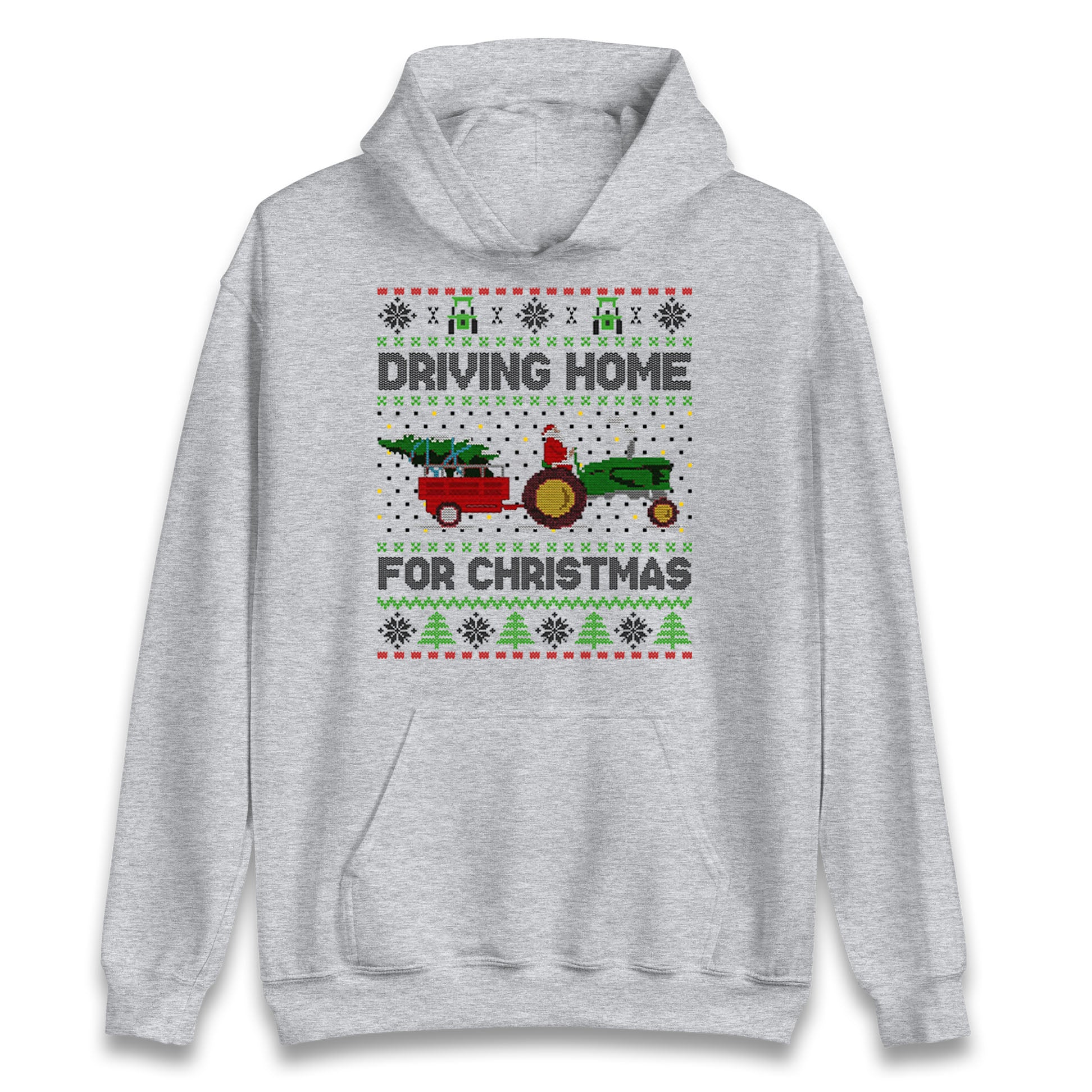 John Deere Christmas Hoodie 