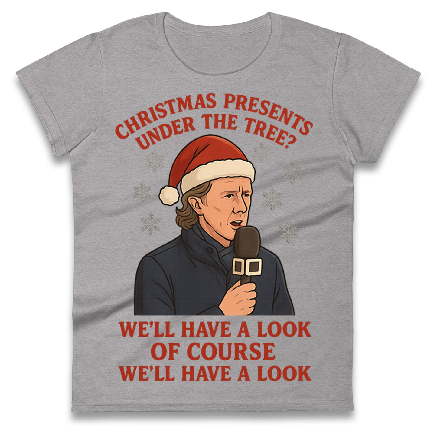 Steve McManaman Christmas Ladies T Shirt