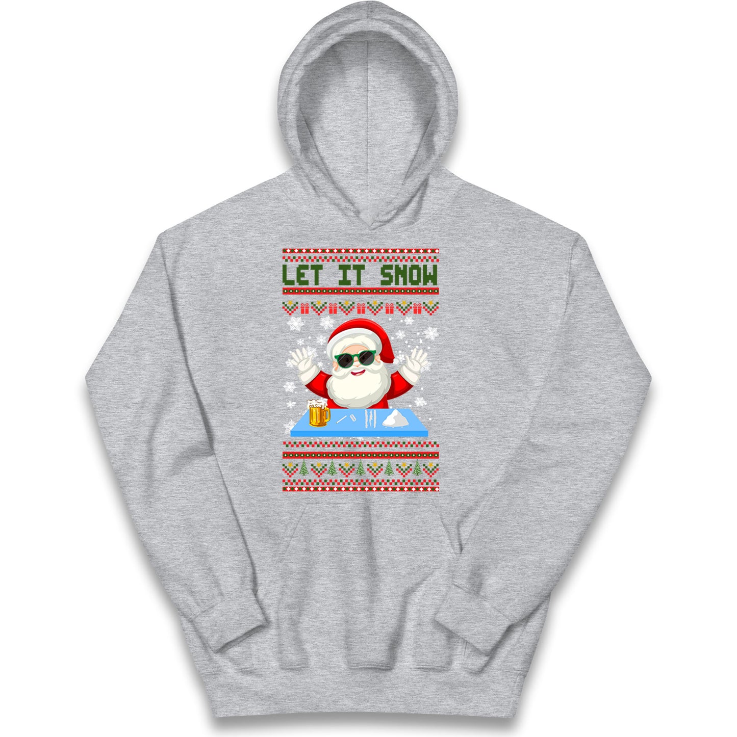 Santa Claus Christmas Kids Hoodie