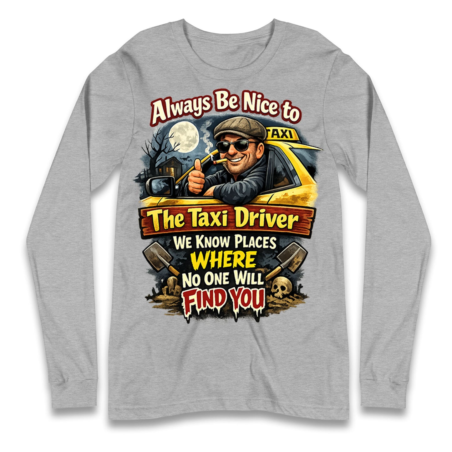 Taxi Driver Longsleeve T Shirt