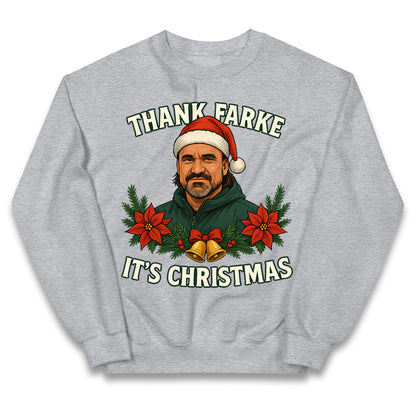 Leeds Utd Christmas Kids Jumper 