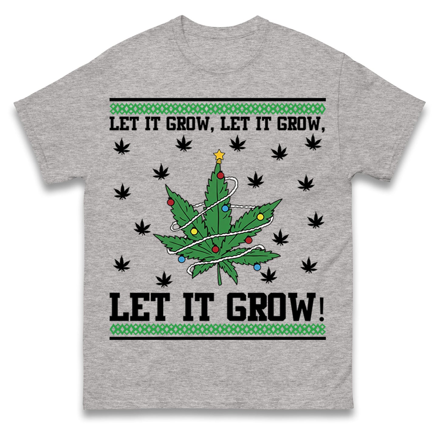 Cannabis Christmas T Shirt