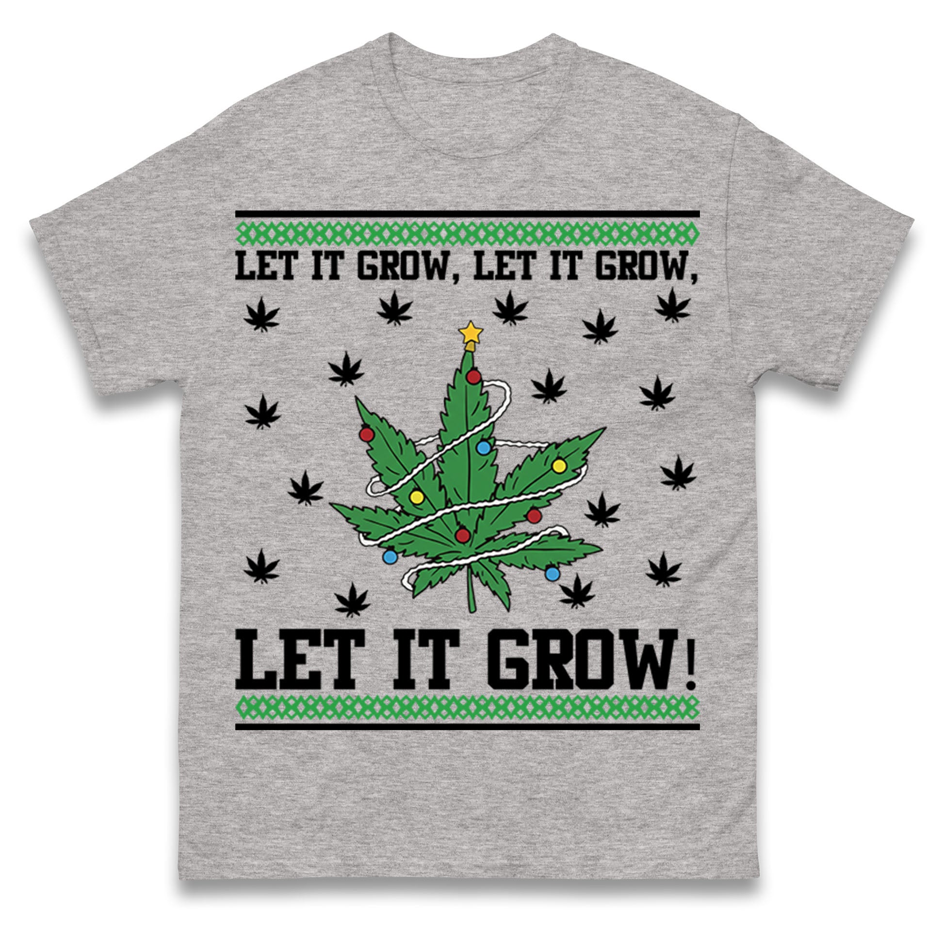 Cannabis Christmas T Shirt
