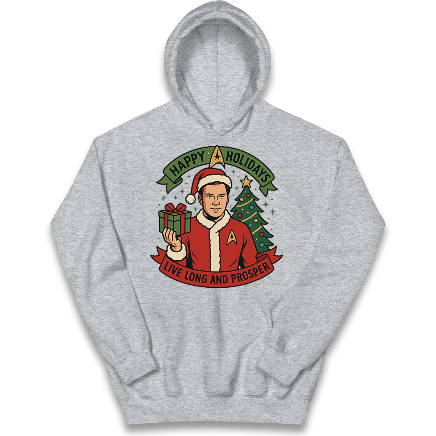 Star Trek Christmas Kids Hoodie