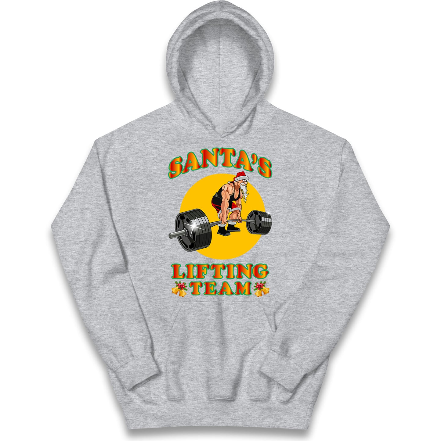 bodybuilding gym christmas hoodie