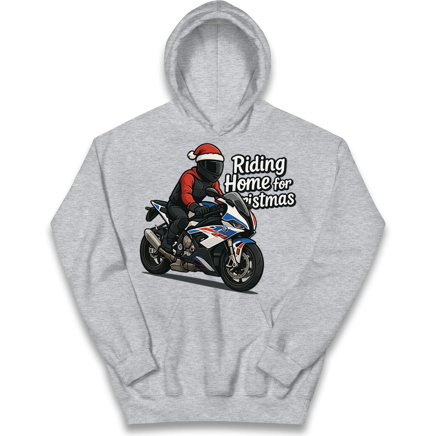 BMW S1000RR Christmas Kids Hoodie