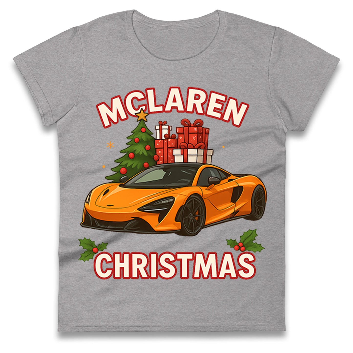 McLaren Christmas Ladies T Shirt