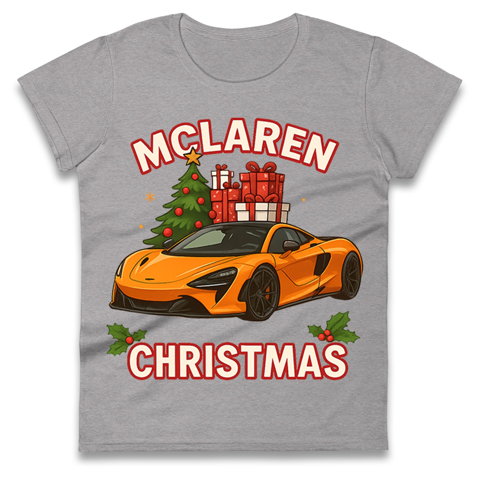 McLaren Christmas Ladies T Shirt