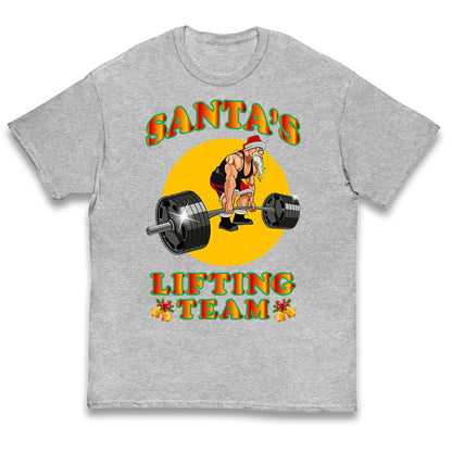 bodybuilding gym christmas t shirt