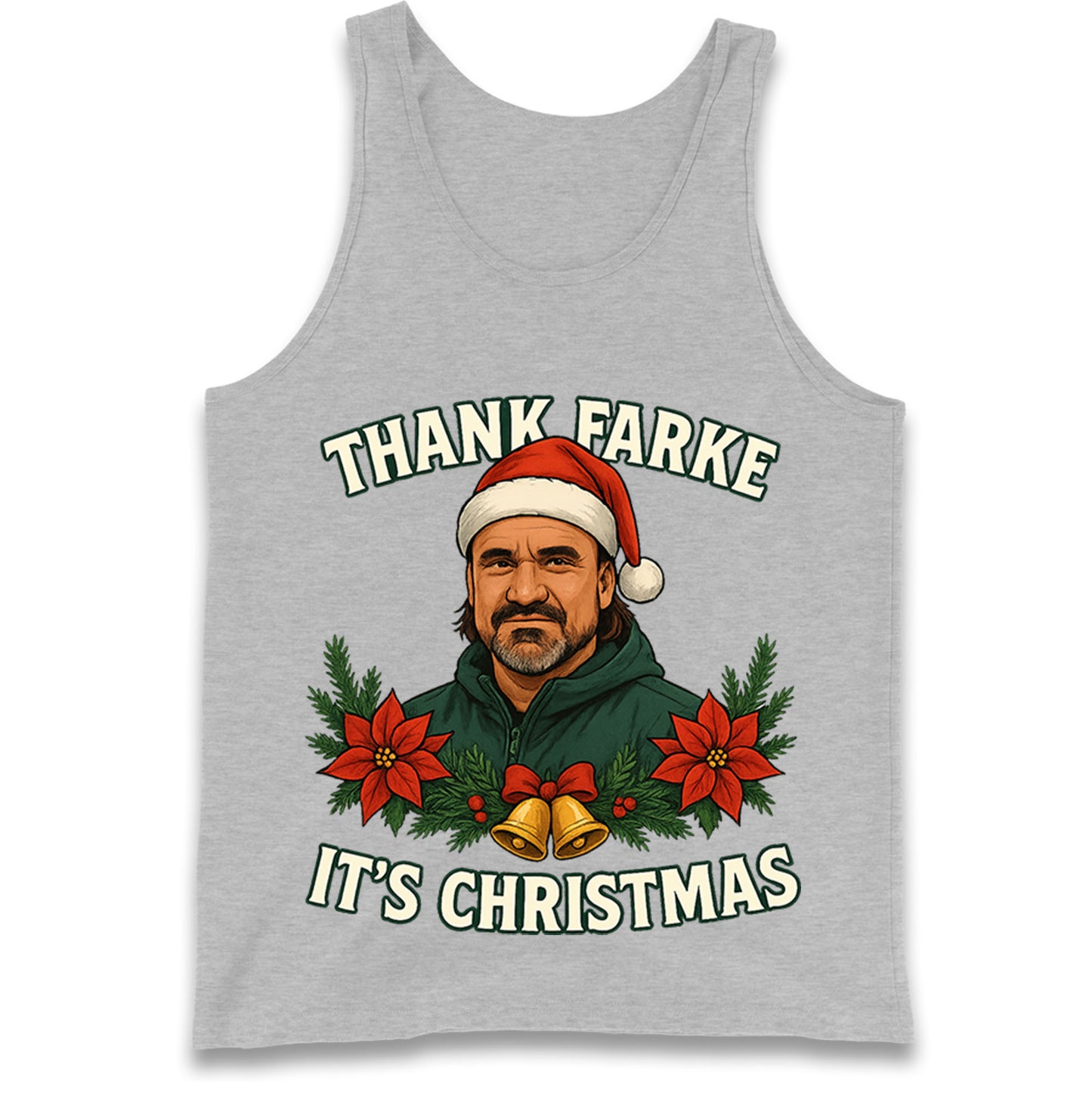 Leeds Utd Christmas Tank Top