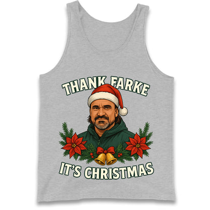 Leeds Utd Christmas Tank Top