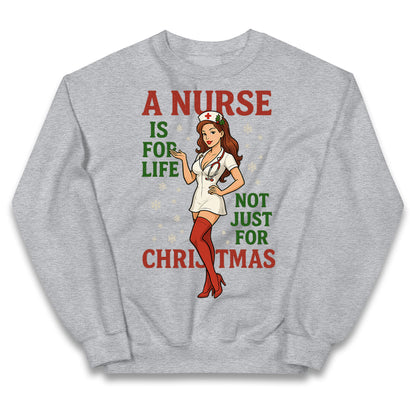 Nurse Christmas Kids Jumper 