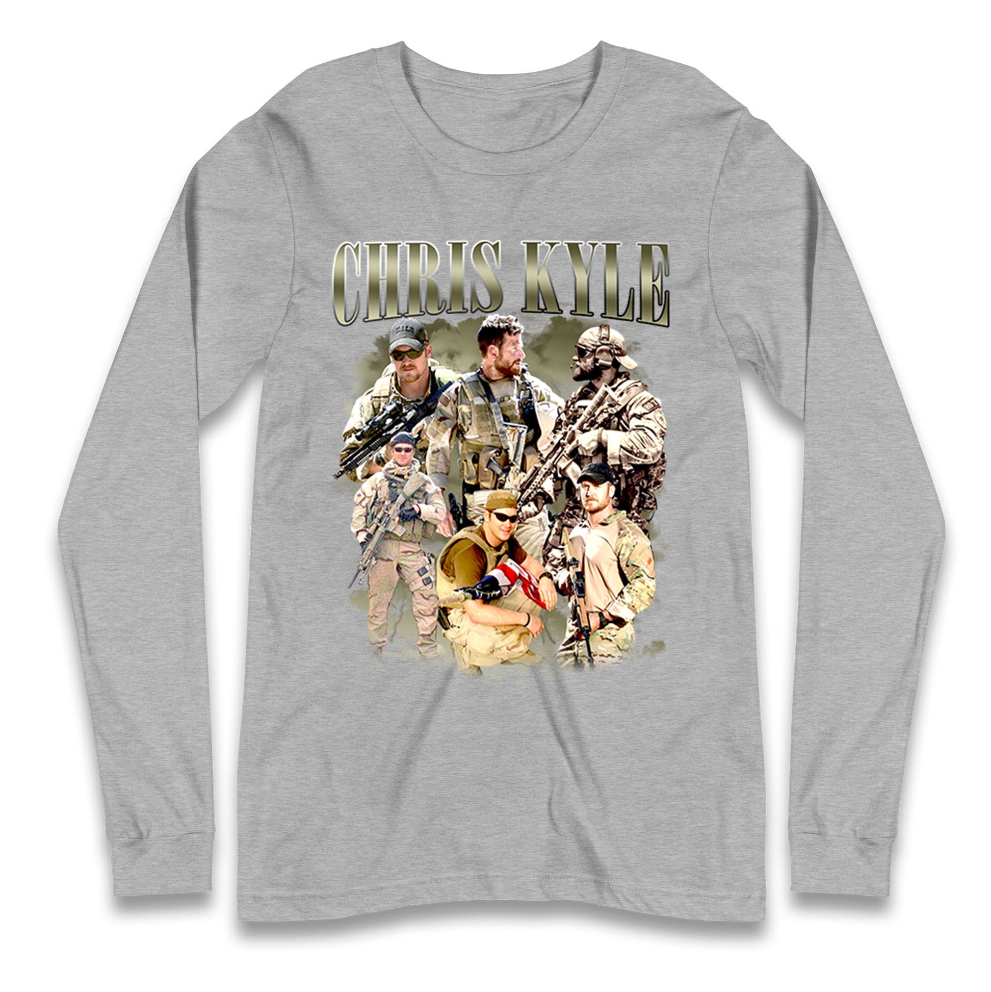 Chris Kyle American Sniper Longsleeve T Shirt