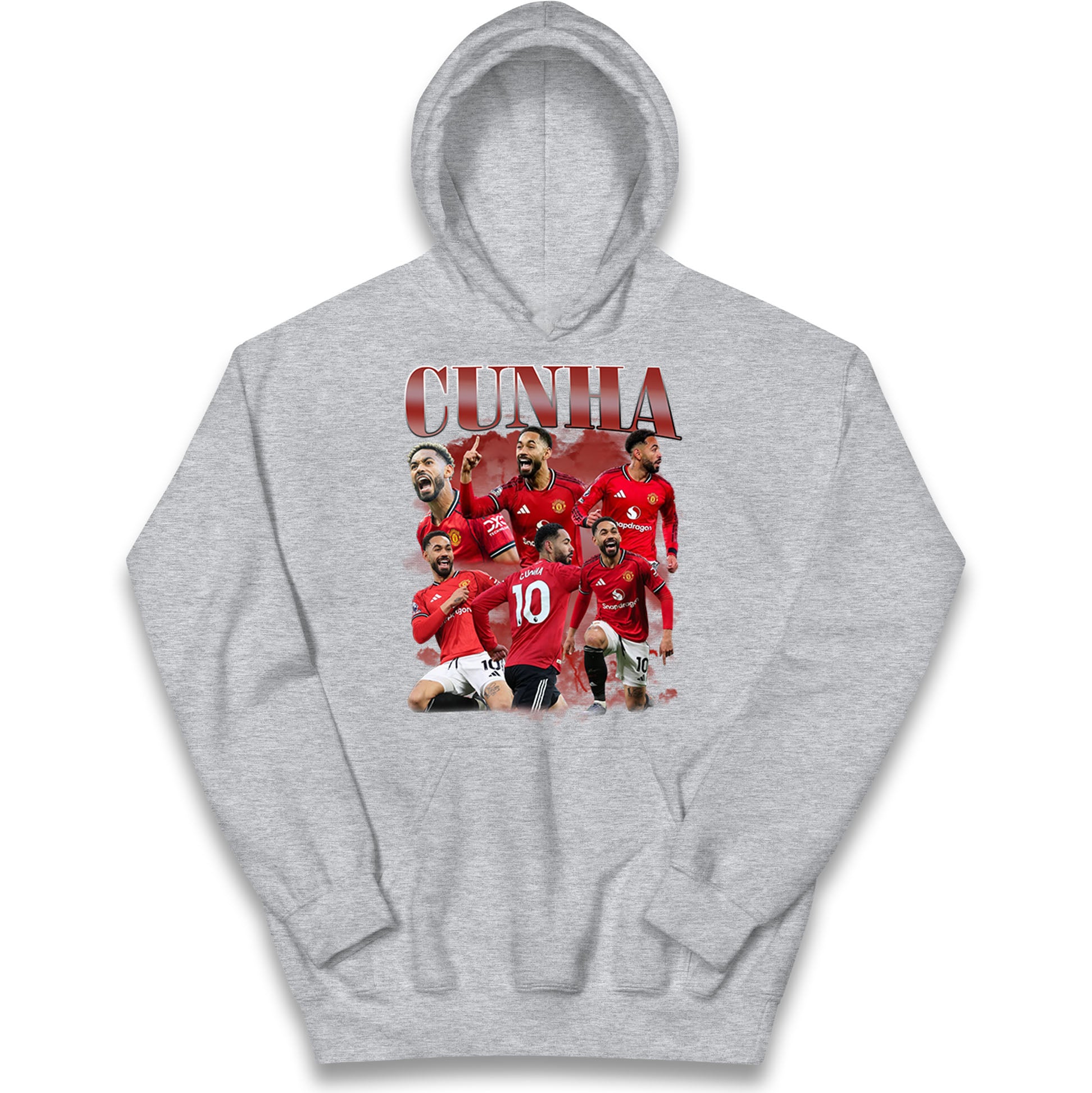 Matheus Cunha Manchester United Kids Hoodie