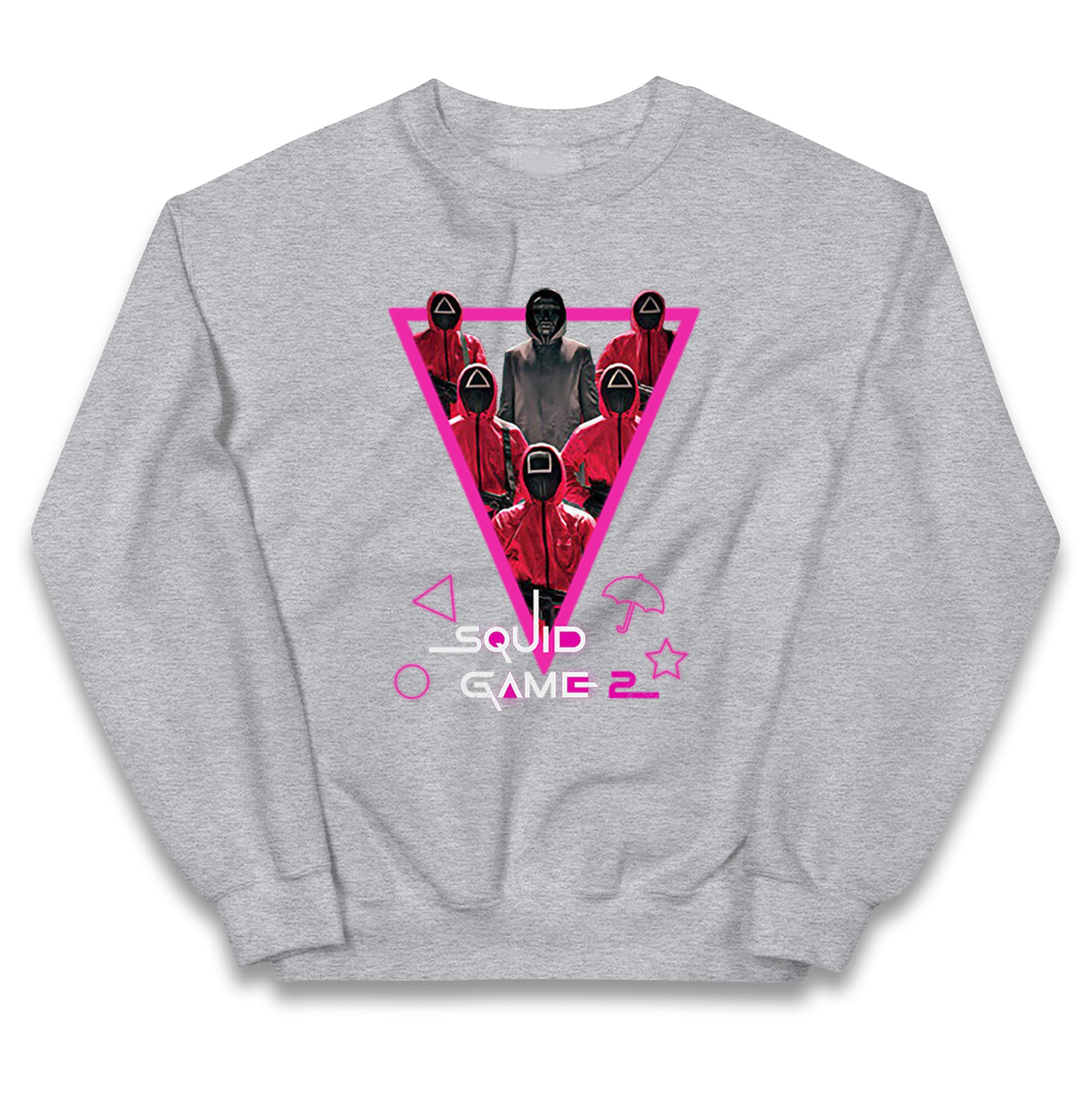 Squid Game Guards And Front Man kids Jumper