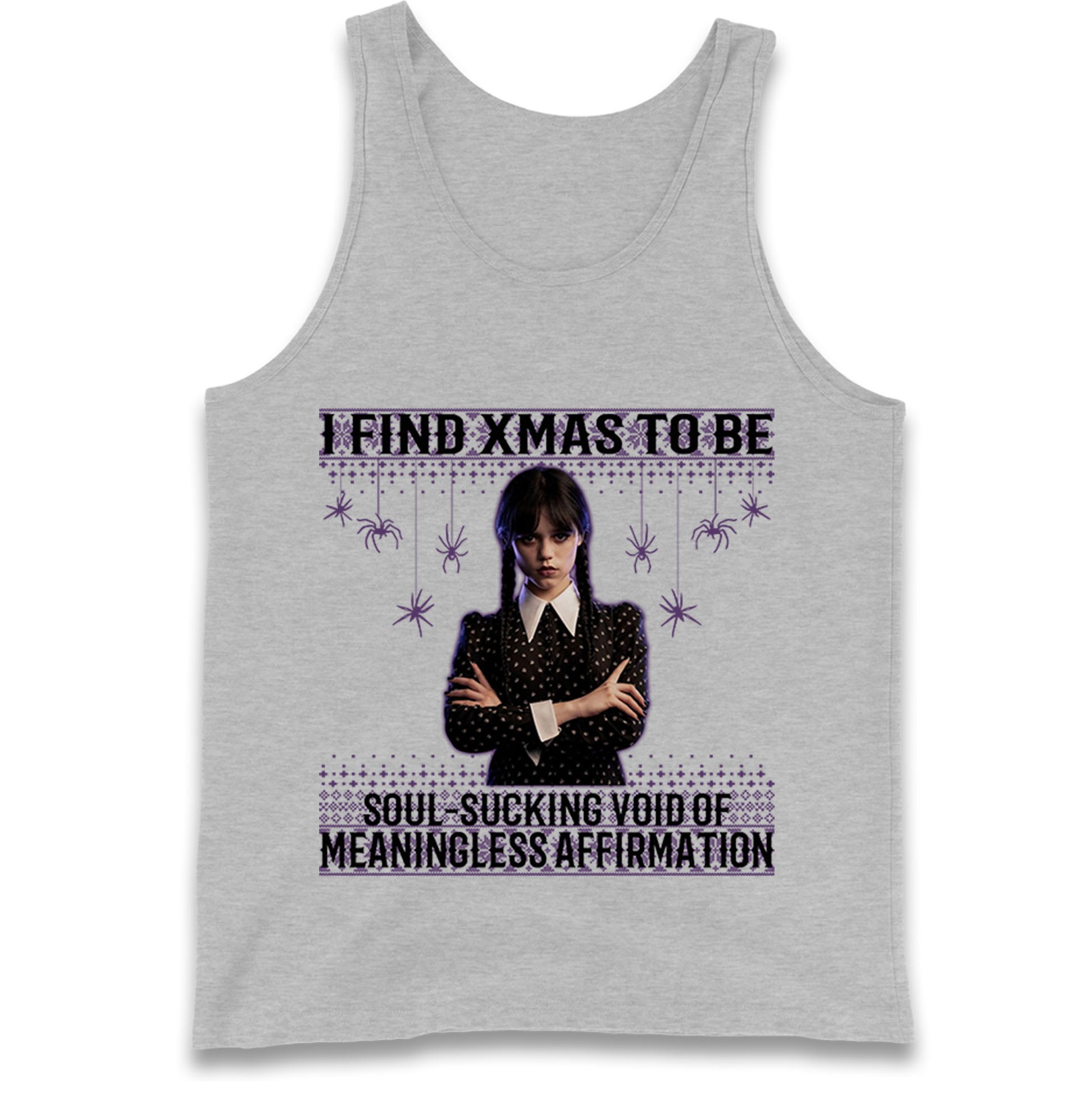 Wednesday Christmas Tank Top