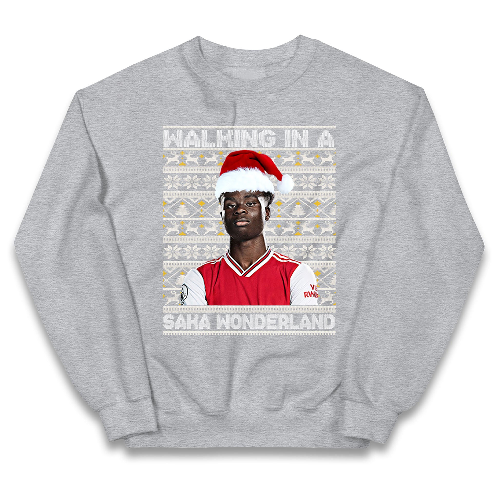 bukayo saka christmas jumper