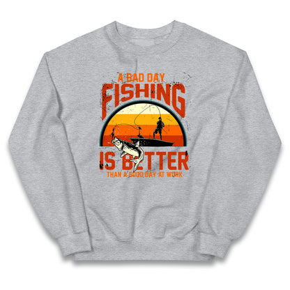 I love fishing Kids Jumper