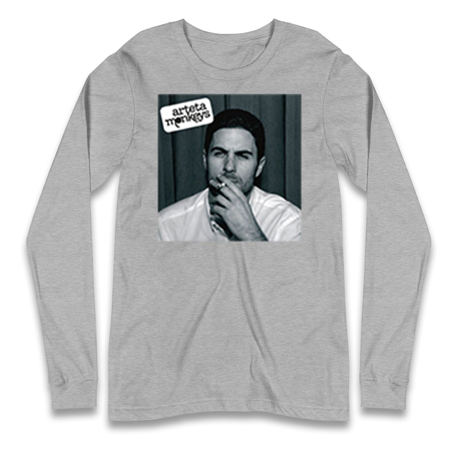 Mikel Arteta Arsenal Arctic Monkeys Longsleeve T Shirt