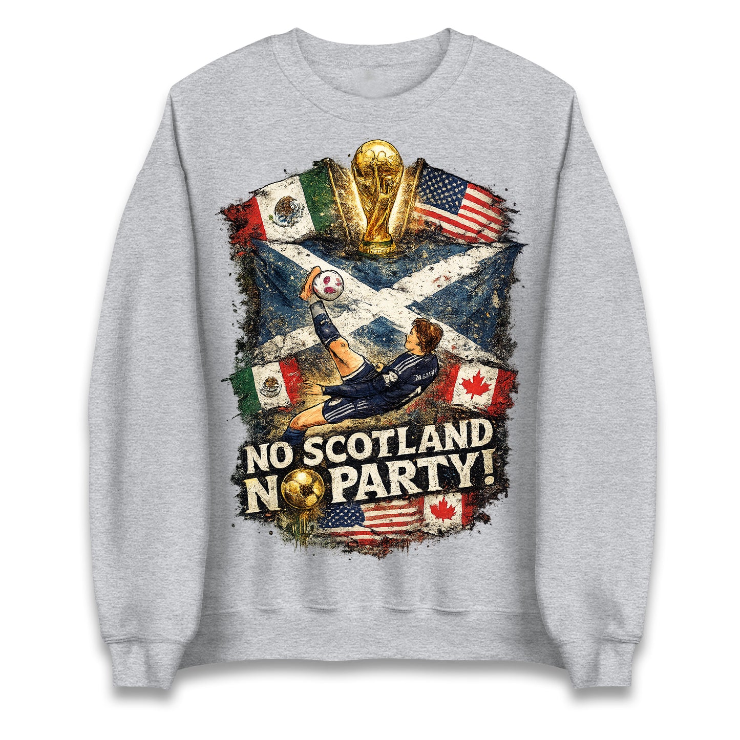 No Scotland No Party World Cup 2026 Jumper
