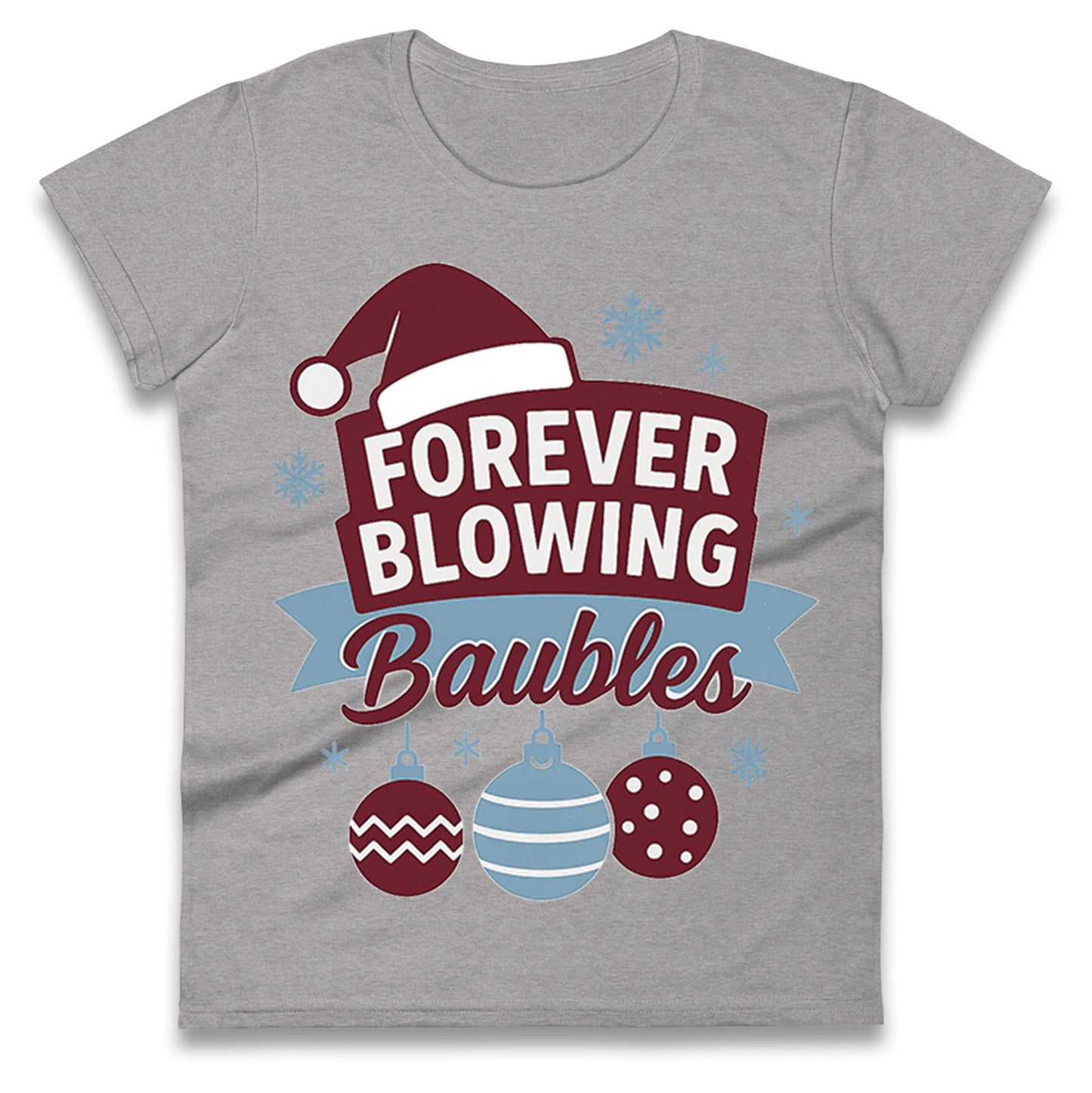 West Ham Christmas Ladies T Shirt
