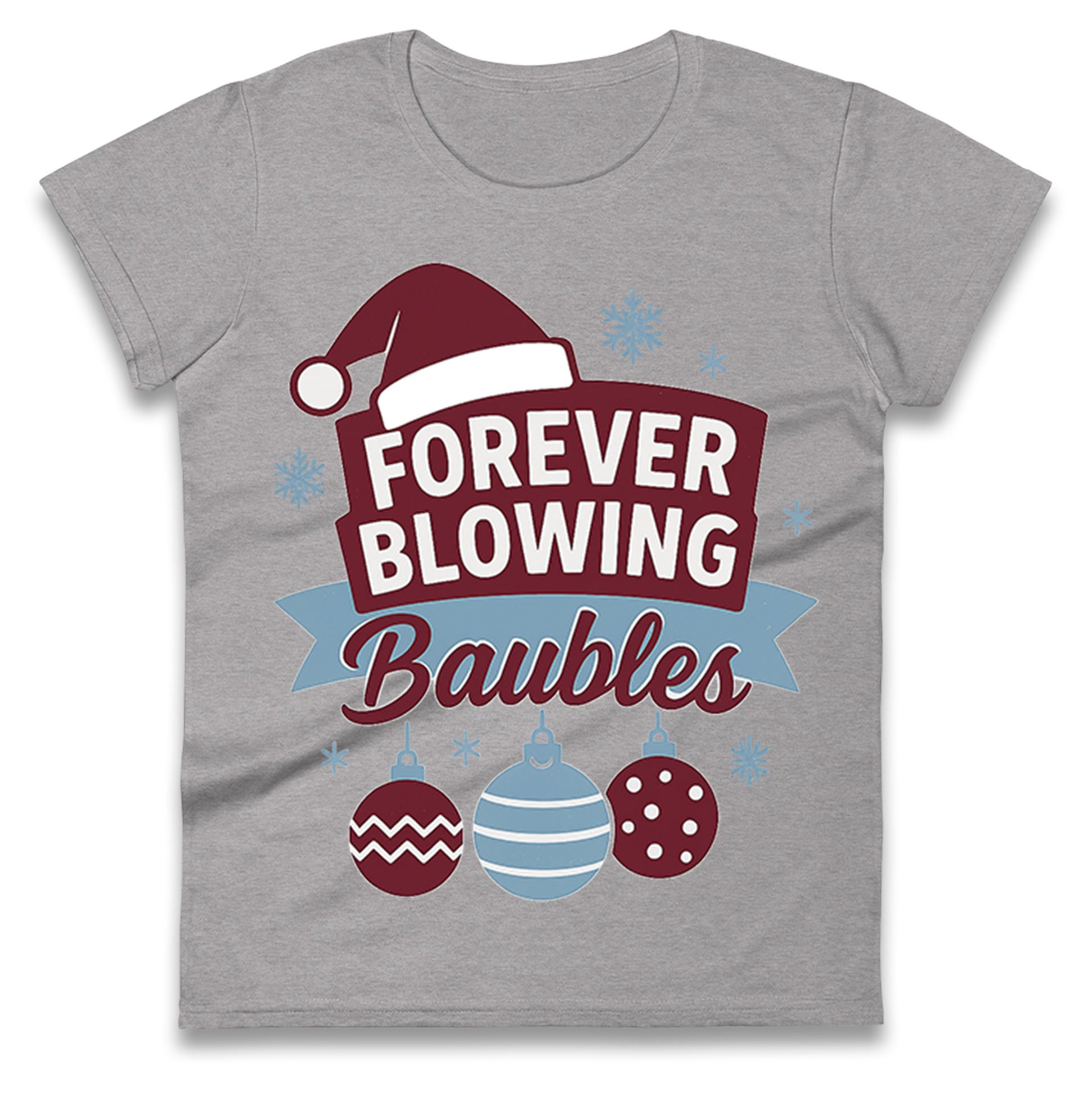 West Ham Christmas Ladies T Shirt