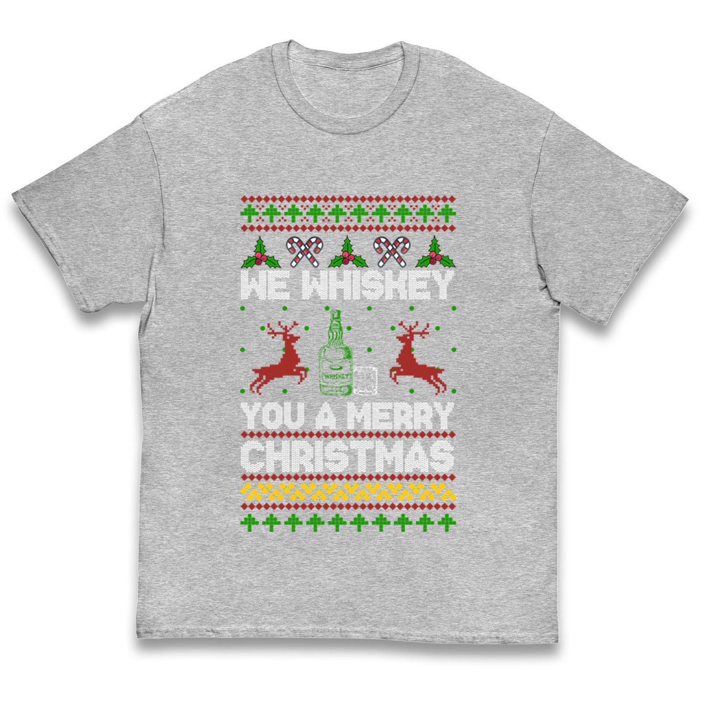 whisky Christmas Kids T Shirt