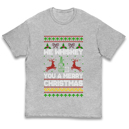 whisky Christmas Kids T Shirt